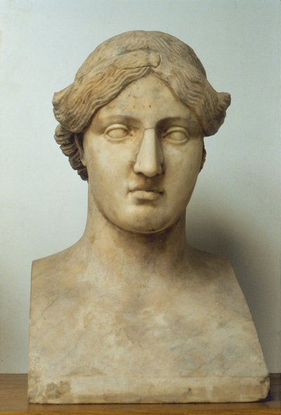 Buste portrait de Sappho - Greek